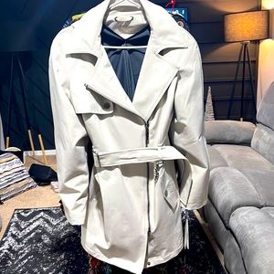 Donated to Cal Fires - 
Calvin Klein Sporty trench coat